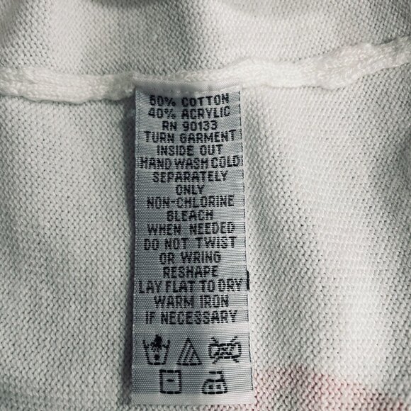 Bob Mackie Wearable Art Fruit Print Cardigan Small Vintage Y2K Grandma Core Retr - Picture 4 of 10